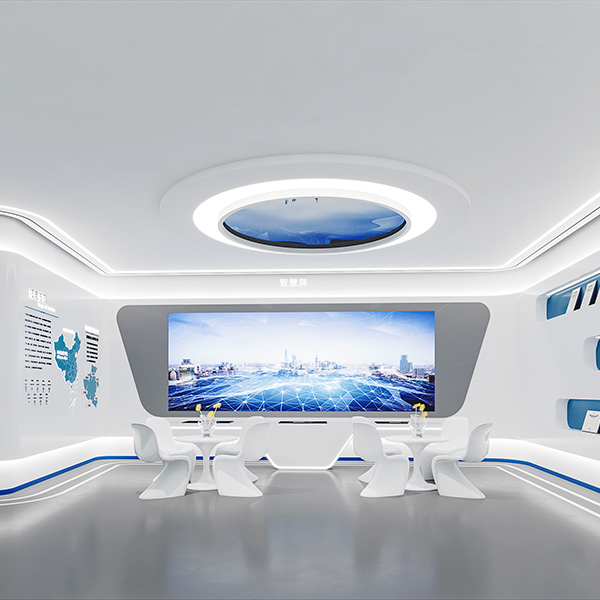 广东企业展厅设计效果图