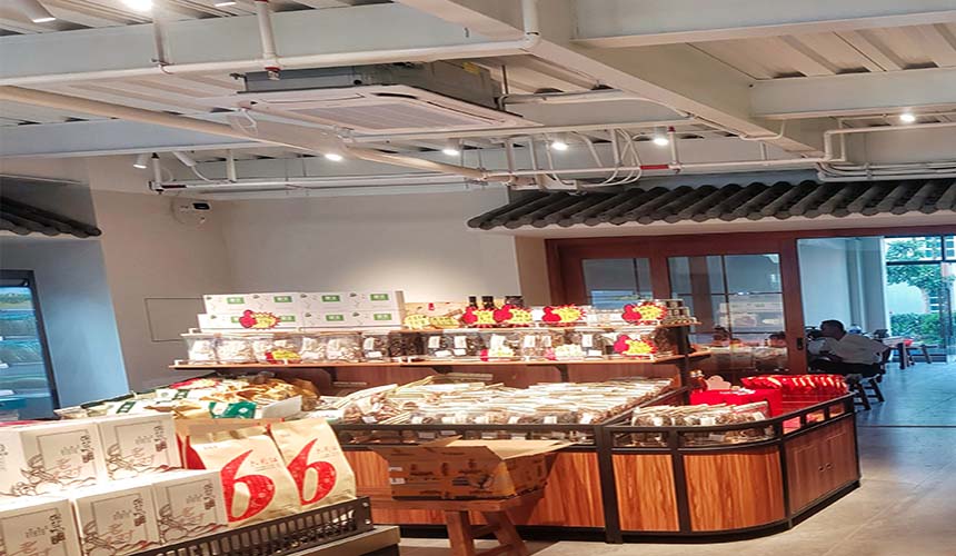 农夫有庆商铺装修实拍效果图