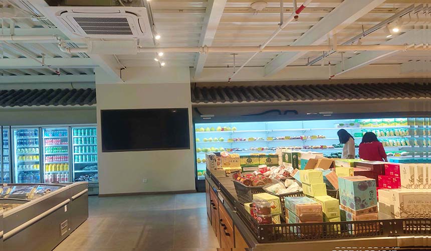 农夫有庆商铺装修实拍效果图