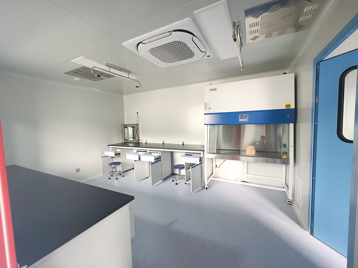 病原体和微生物实验室装修实拍效果图