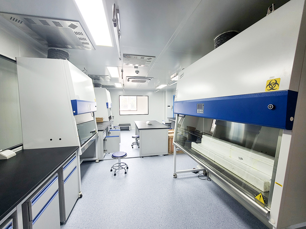 病原体和微生物实验室装修实拍效果图