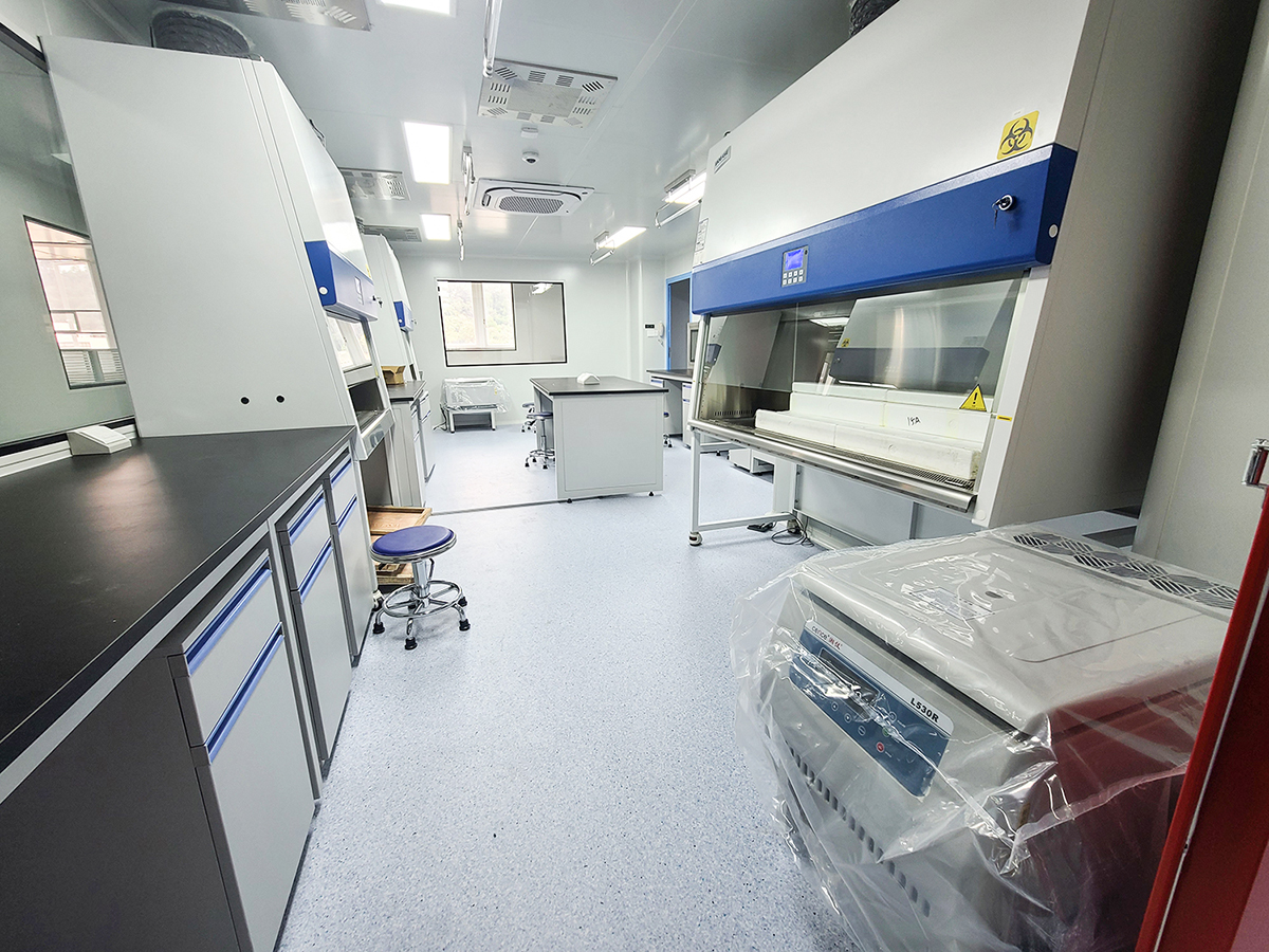 病原体和微生物实验室装修实拍效果图