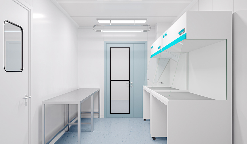 食品药品检验所实验室设计效果图