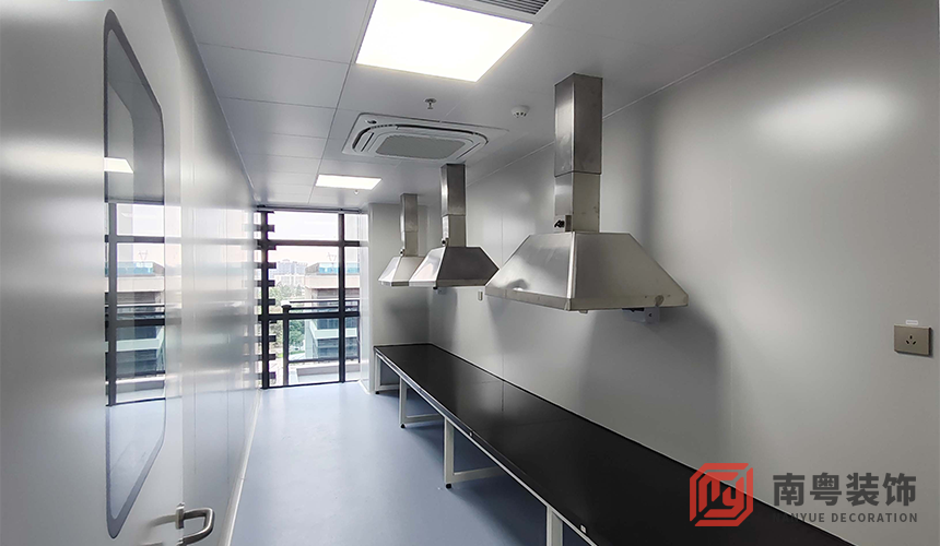 广东东莞颖兴5000m²实验室设计装修实拍图9