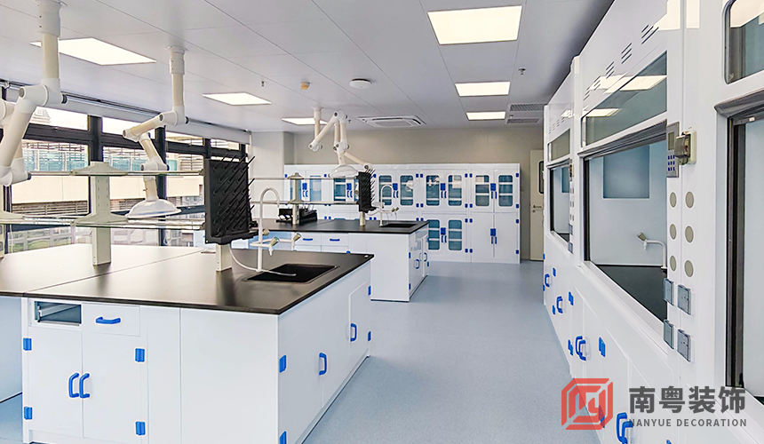 广东东莞颖兴5000m²实验室设计装修实拍图11