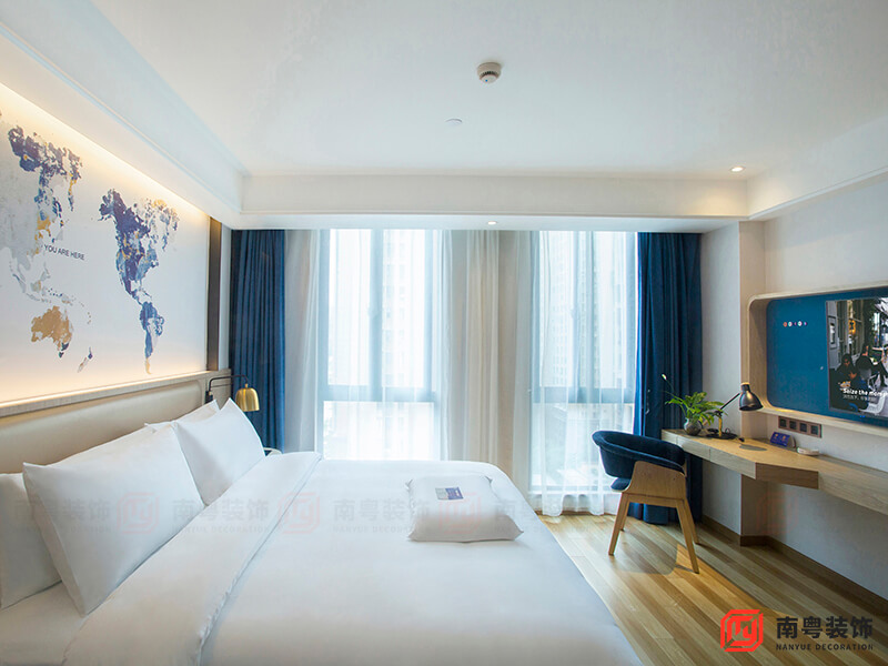 福建宁德凯里亚德kyriad酒店装修实拍效果图