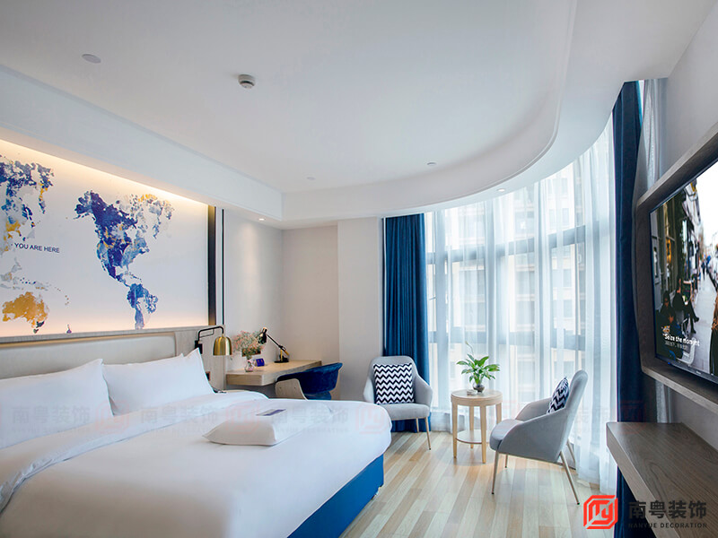 福建宁德凯里亚德kyriad酒店装修实拍效果图